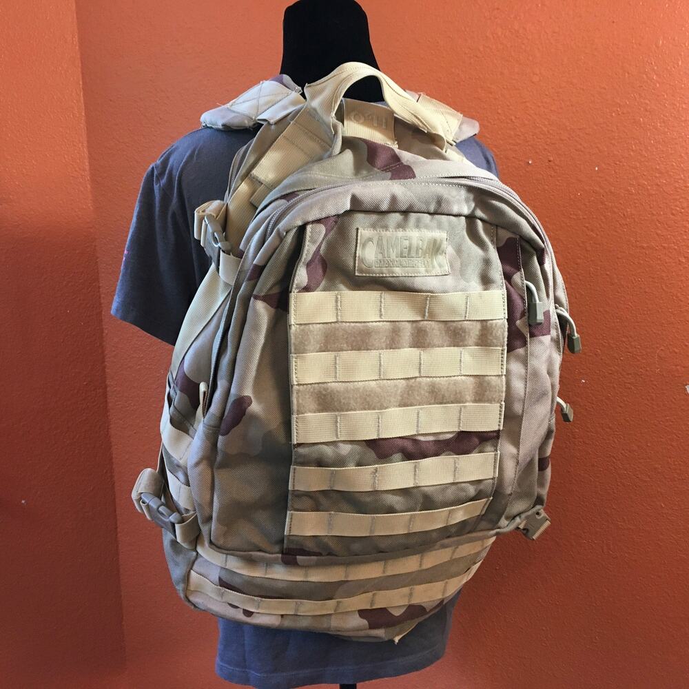 Camelbak Maximum Gear Motherlode Backpack Desert Camo Cordura Survival Tactical